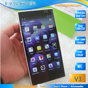 2014 Hot! ! ! New Pruduct 5.0" HD Screen Inew V3 Mobile Phone Hot Sale Smart Phone